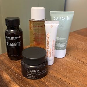 Skincare- Grown Alchemist, Clarins, Caudalie, Kate Somerville, Innisfree